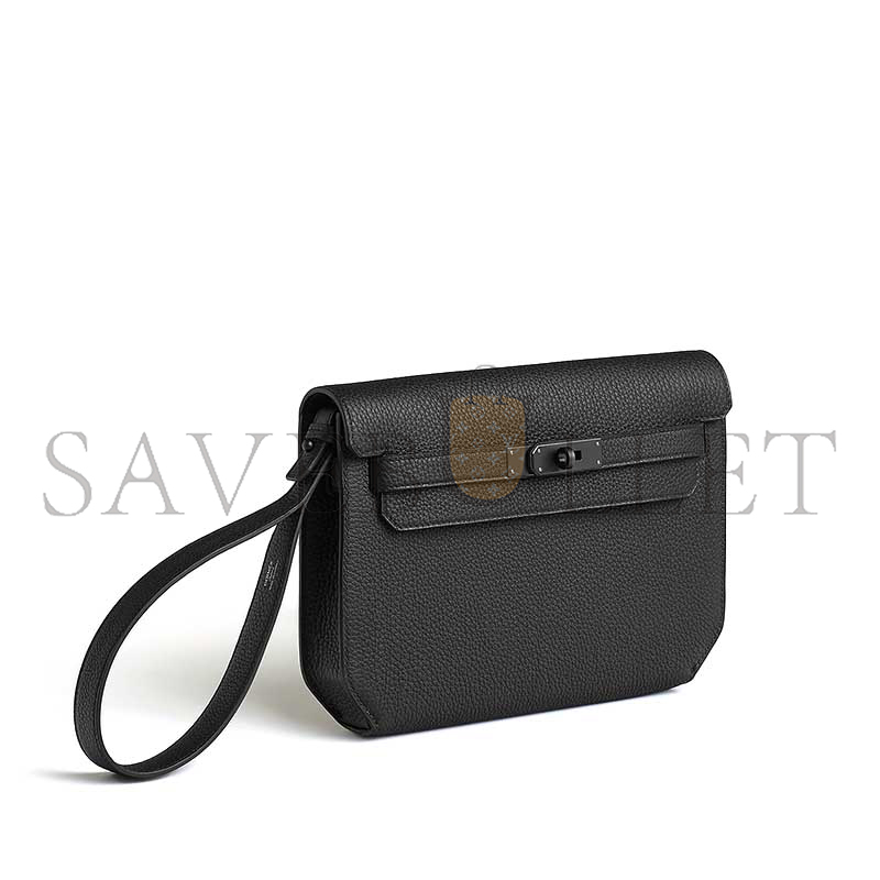 HERMES KELLY DEPECHES 25 MONOCHROME POUCH TOGO H082295CH89 (25.2*19.5*4cm) HERMES KELLY DEPECHES 25 MONOCHROME POUCH TOGO H082295CH89 (25.2*19.5*4cm)